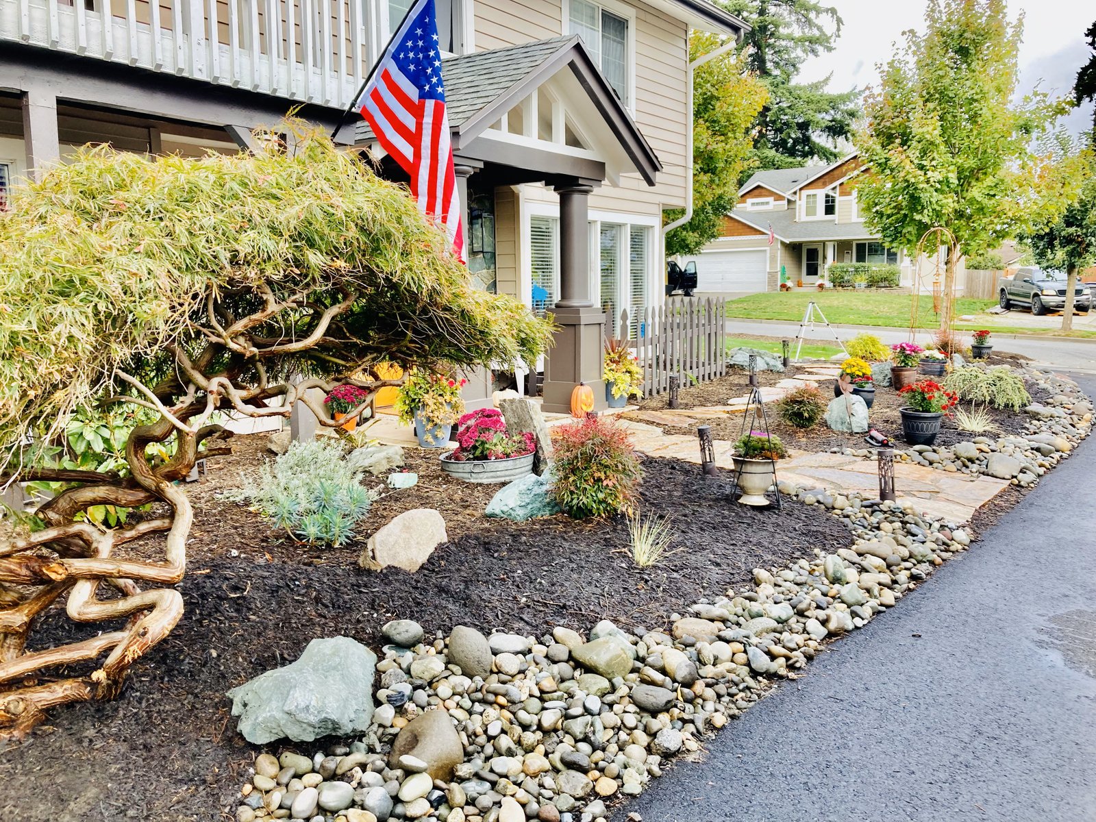 front porch landscaping